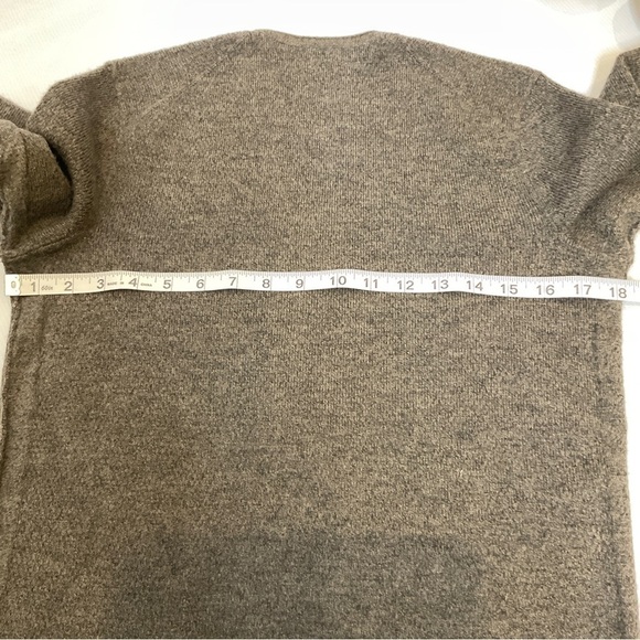 Mens Rag & Bone Collin Crew Neck Sweater Merino Wool Grey - Picture 6 of 9